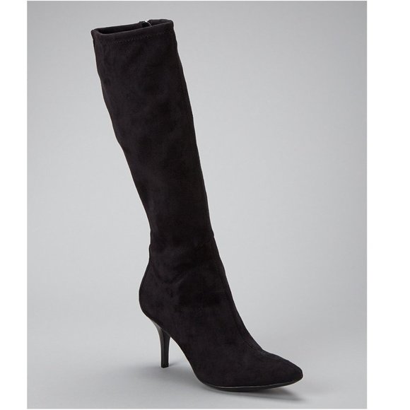 NEW Calvin Klein Black Knee High Boots - Picture 8 of 15